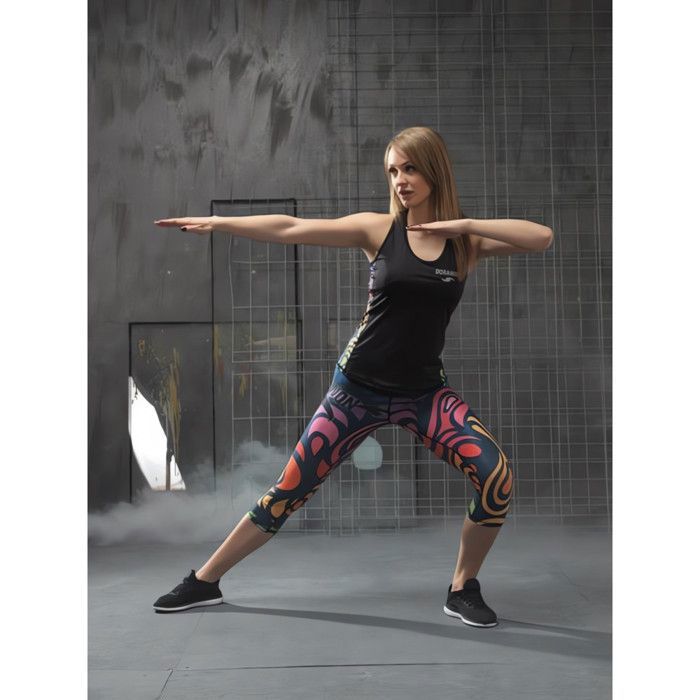 Legging 3/4 sport femme MOSAIQUE par DORAWON