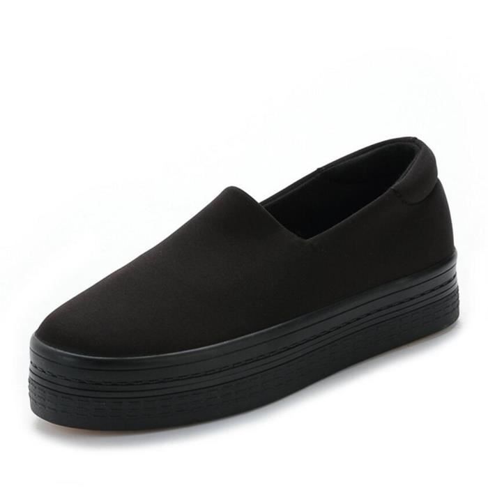 Chaussures Femmes Macluiser Taille 39½ Bleues - Cuir, Mocassin Plat, Fabrication Italie, Occasion