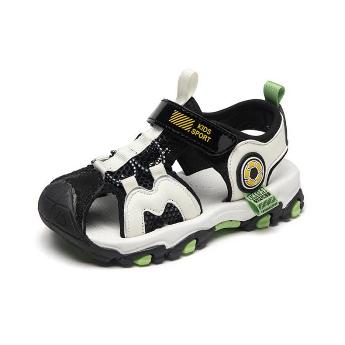 Hobibear Enfant Sandales Enfant Fermées - Randonnée Et Plage - Semelle Antidérapante - Fermeture Velcro Sandales Sport Antidérapantes