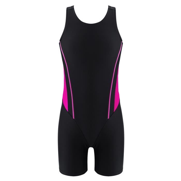 Maillot de bain enfant noir 9-10 ans USHUAIA à Prix