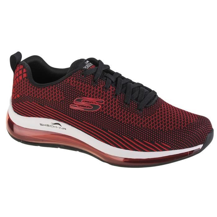 chaussures de running skechers skechair element 20 rouge - homme/adulte