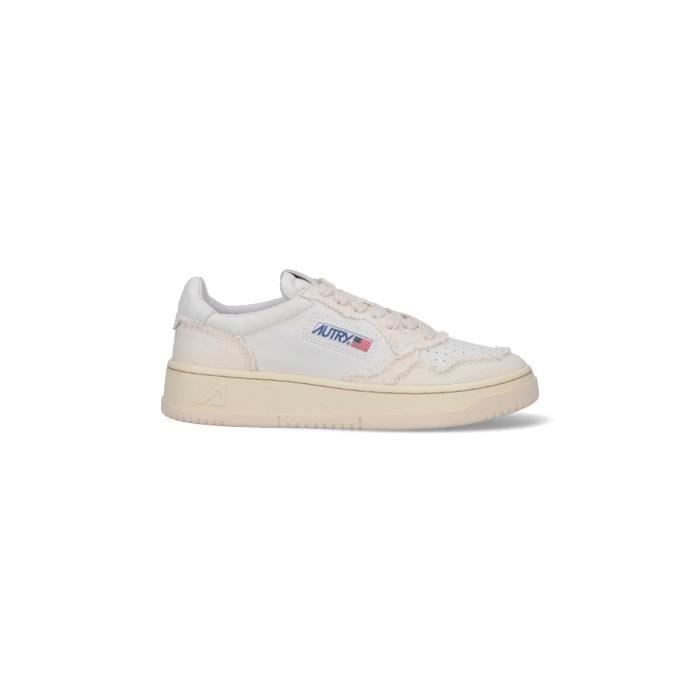 Baskets Bally Avro Cuir Blanc Néoprène - Taille US 9 (EU 42) Neuves Avec Emballage - Fabriqué En Italie