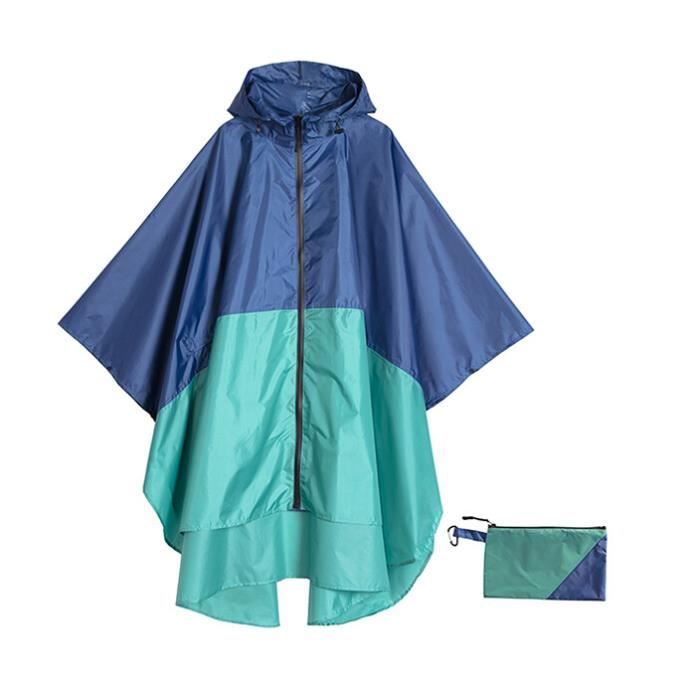Imperm?�able,Freesmily-Poncho de pluie imperm?�able avec capuche pour femme, imperm?�able, mode 