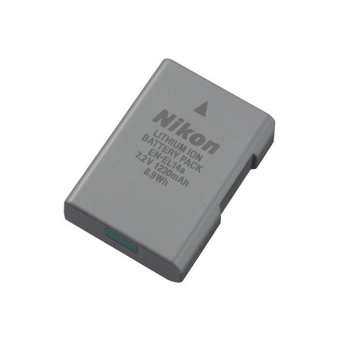 NIKON Batterie EN-EL14a - Compatible NIKON Reflex D5600, D3400, D5300, D3300