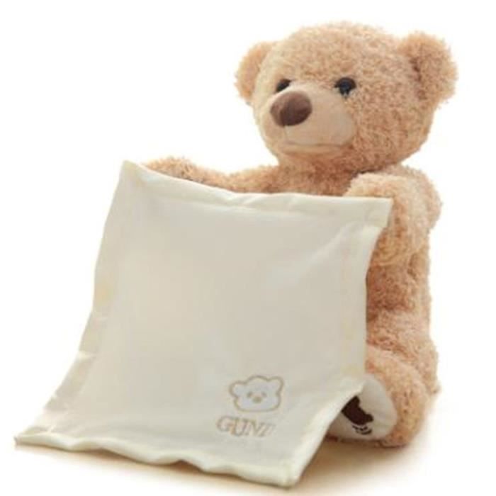 Ours en peluche cache cache on sale