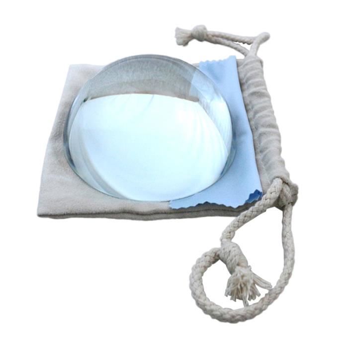 2X Plateau De Table En Verre Grossissant 8X D'Ongle De Beauté Tatouage