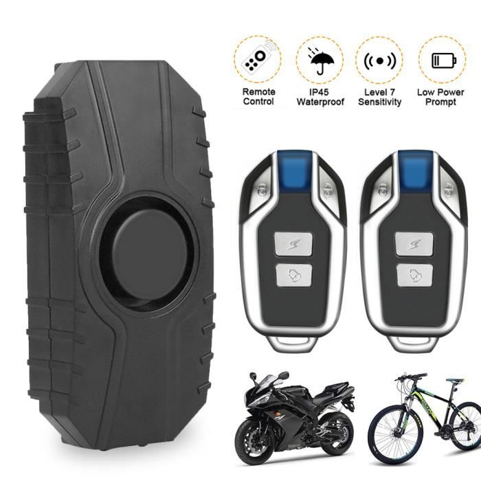 Système d'alarme antivol pour moto/moto/scooter 