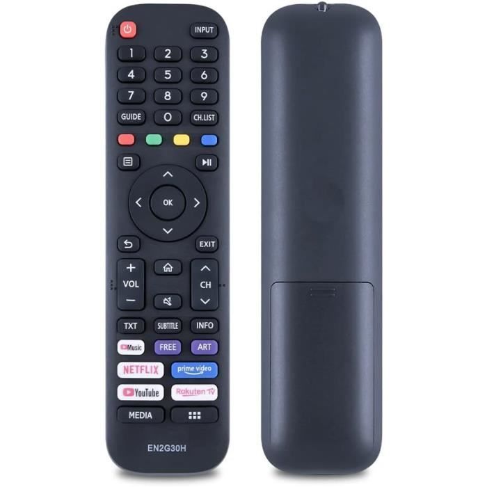 Sollbry Telecomando Sostitutivo Hisense EN2G30H Per Hisense VIDAA LCD Led 4k Uhd Smart Tv 85445718