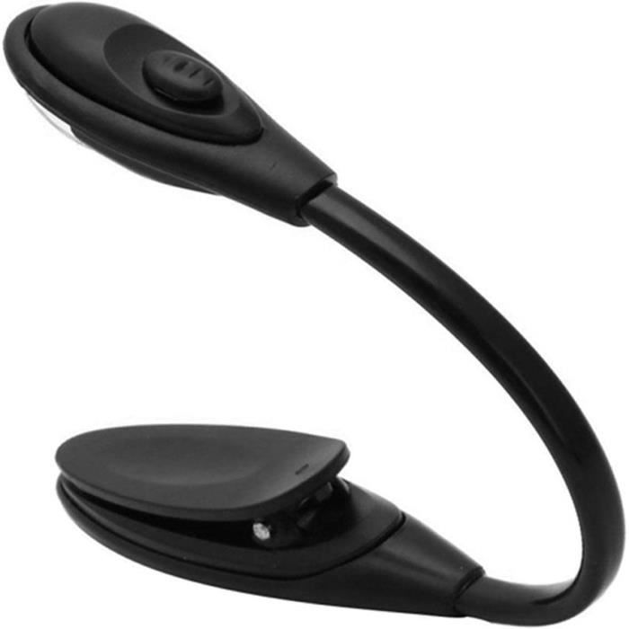 1 Paire Lampe De Lecture LED Mini à Clipser - Lampe Lunettes Lecture Nuit Pêche Réparation