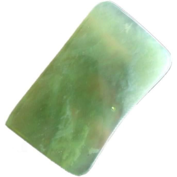 Rouleau De Jade Et Gua Sha - Masseur Facial Naturel - Visage - Neuf