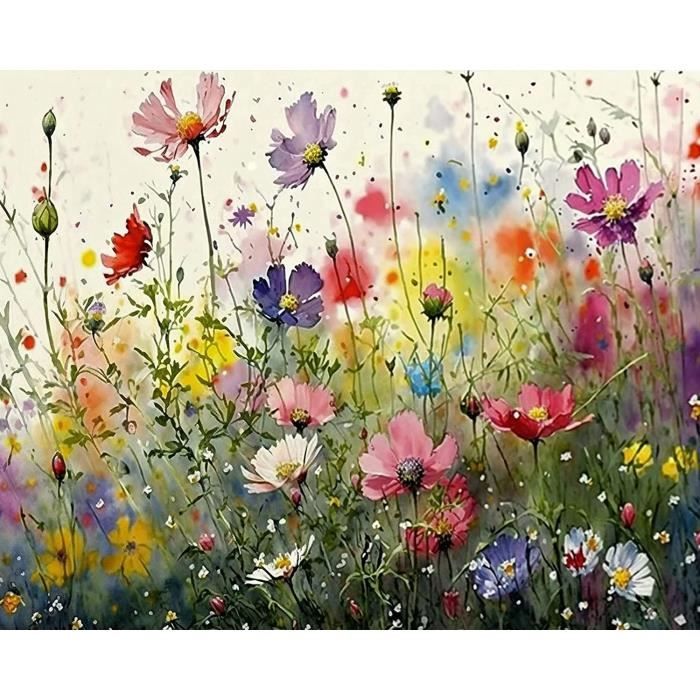 TISHIRON Kit fai da te per pittura con i numeri, per adulti, paesaggio montano, kit per pittura con i numeri, su tela, foresta, tramonto, pittura a olio, disegno sul lago, artigianato, 40,6