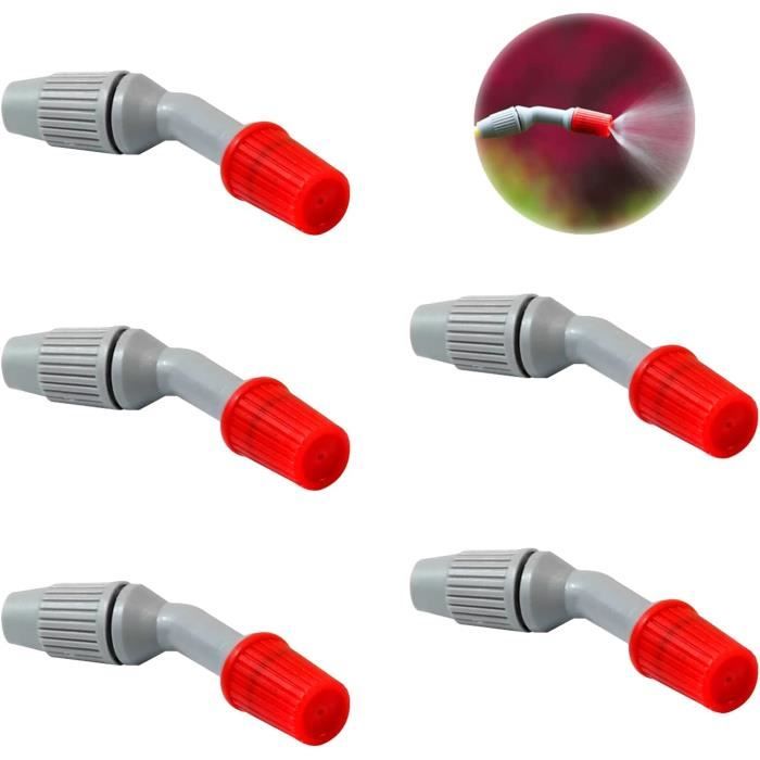 Lot De 4 Buses De Pulvérisation Pour Arrosage Jardin - Compatible Tuyaux Standard - Plastique Durable