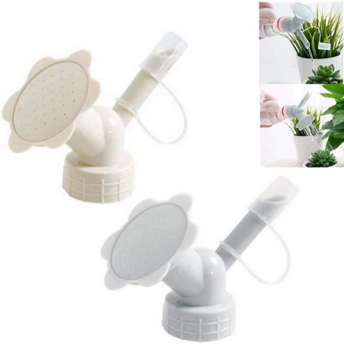 Lot De 2 Embouts Plastique Pour Tige Ronde 8 Mm - Boules 12 Cm Blanc Mat - Lisses Et Durables