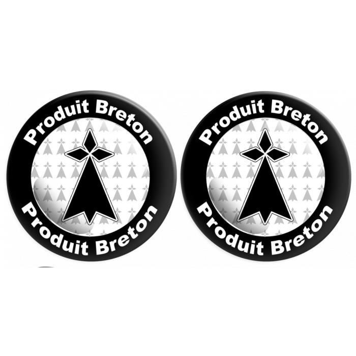 autocollant A breton hermine 15cm Breton Sticker 
