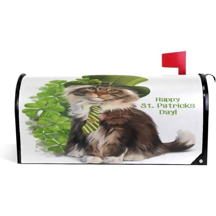 Woor Housse De Boîte Aux Lettres En Forme De Chien Samoyède Taille