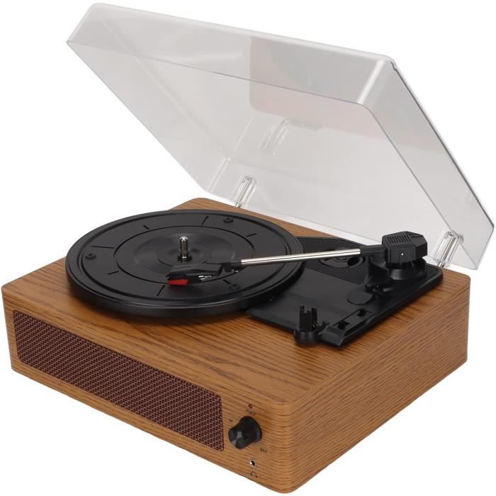 Tourne-Disque, Tourne-Disque, Platine Vinyle Bluetooth Portable Avec