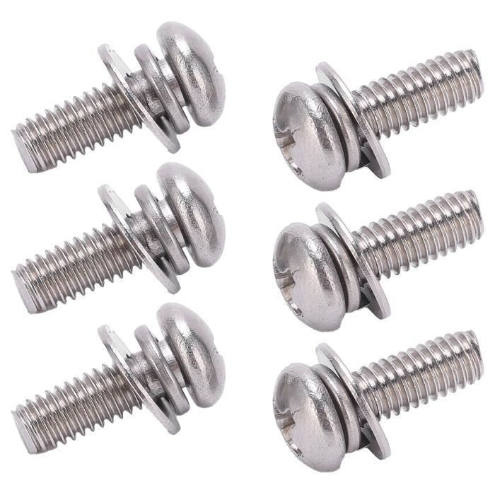 Vis à Métaux M2x12mm Tête Cruciforme - 100 Pièces - Uxcell - Neuf