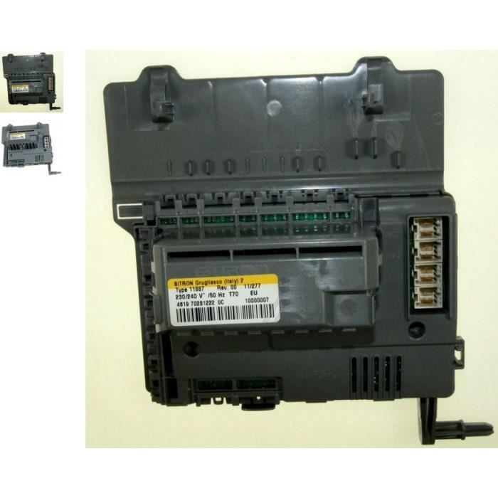 Platine control programmée ocean pour lave-linge Whirlpool 480111101579 - Blanc - Accessoires dappareils