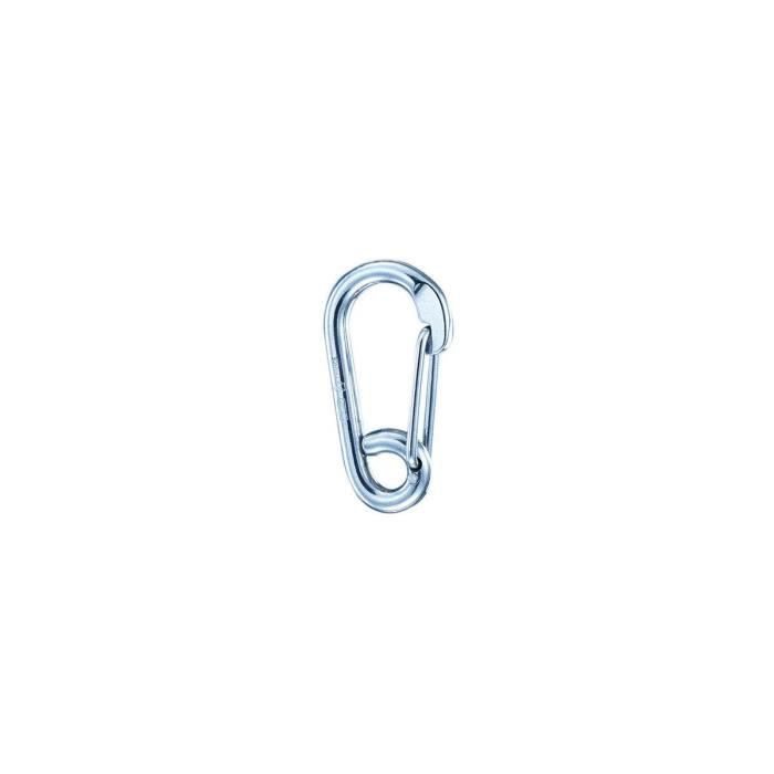 Mousquetons BB Sport - Lot De 10 - Acier Galvanisé - Charge 230 Kg - DIN5299