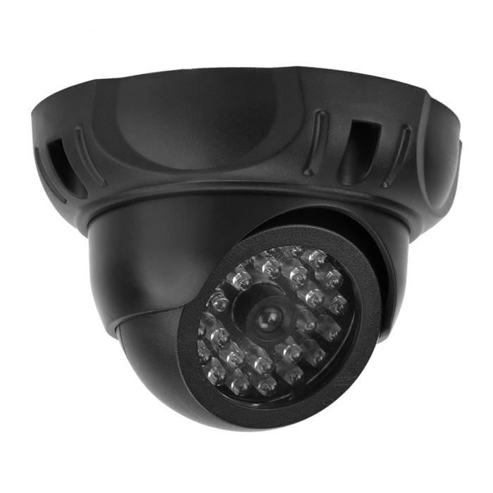 Caméra de surveillance factice Caméra de surveillance simulée à dôme