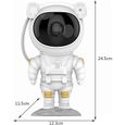 Lampe de Projection astronautes - Robot Ciel étoilé Projecteur de Ciel étoilé à LED avec télécommande et minuterie - A280-1