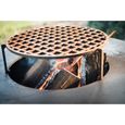 Barbecue - White Fire - Grill pour Braséro/Plancha - Acier Inoxydable - D 51 cm-1