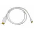 Câble Adaptateur Connexion Mini Displayport Vers Hdmi Pour Apple Mac - Macbook - Pro - Air   2M-1