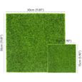 Mini pelouse artificielle - Simulation micro paysage - Pelouse artificielle - Décoration miniature - Pour jardin - Taille : 15 x 15-1