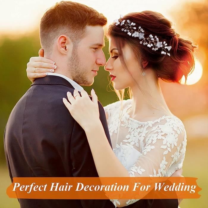 Accessoire fleur cheveux mariage shop