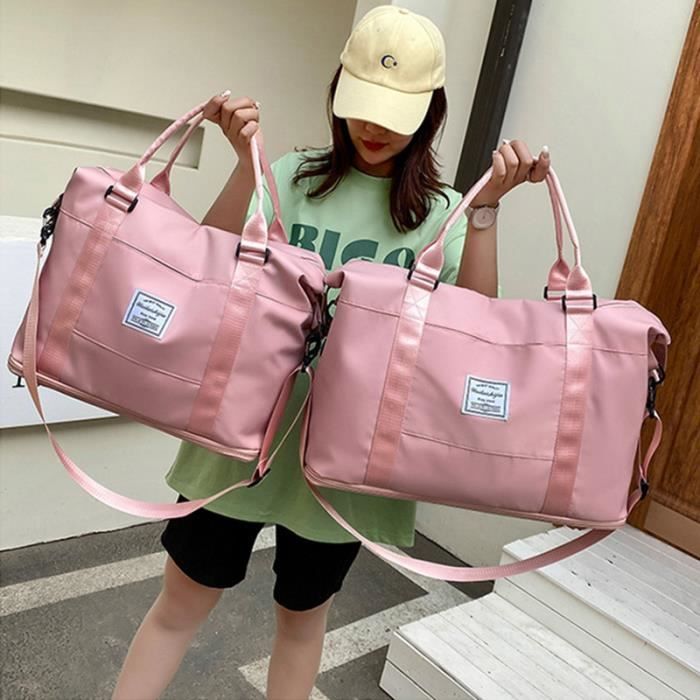 Rose petit Sac de voyage de grande capacit pour hommes et