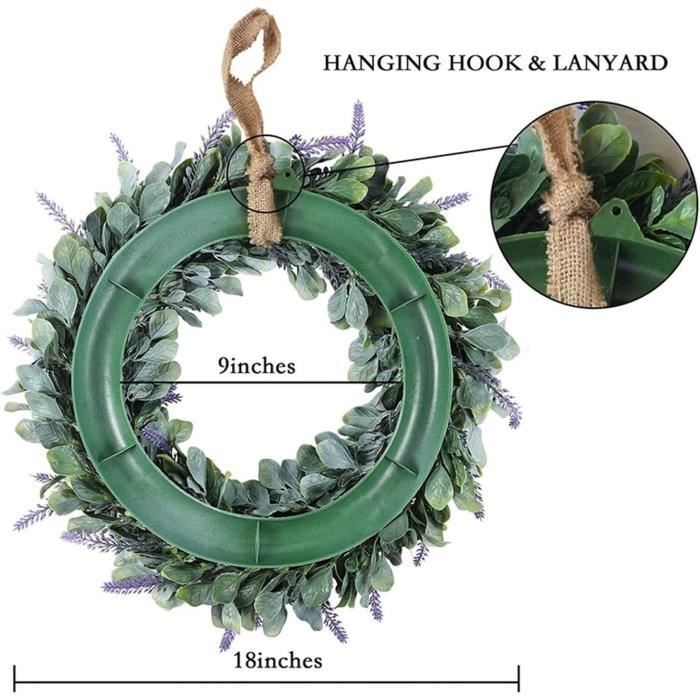 Noël Pour Porte D'entrée, GuiNoël Artificielle, Guipommes Pin Rouges 15