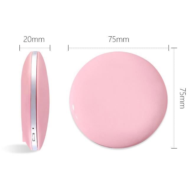 Culinavog Miroir De Maquillage Grossissant 3X Avec Ventouses - Miroir Portable Voyage 6 Pouces Pour Épilation Et Maquillage
