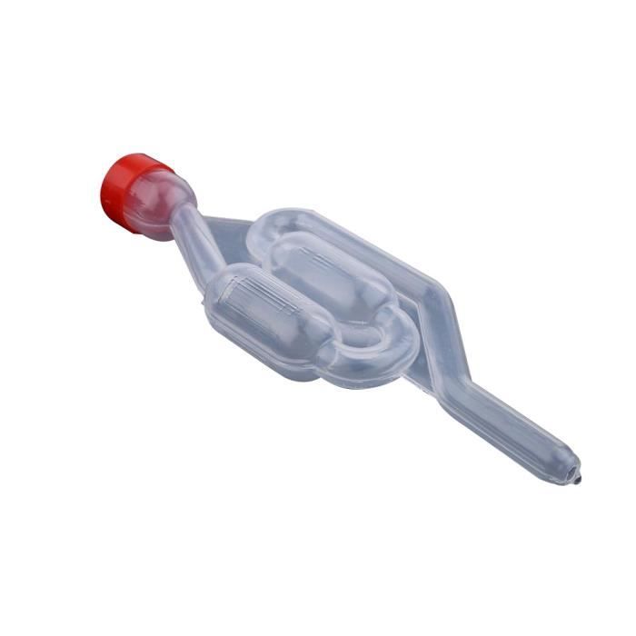 Clapet Anti-retour Pour Infusion Et Fermentation - Valve à Eau Scellée Pour Vin Maison, Bière, Miel - Transparent, Réutilisable, 17 Cm