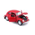 Voiture miniature - MAISTO - Volkswagen Coccinelle 1/24ème - En métal - Rouge - Garçon-2