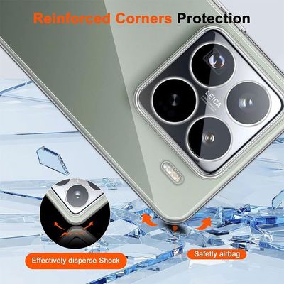 Coque Transparente All Clear Pour IPhone 15 Pro 6,1" - TPU/Silicone Ultra Mince - Marque Doupi