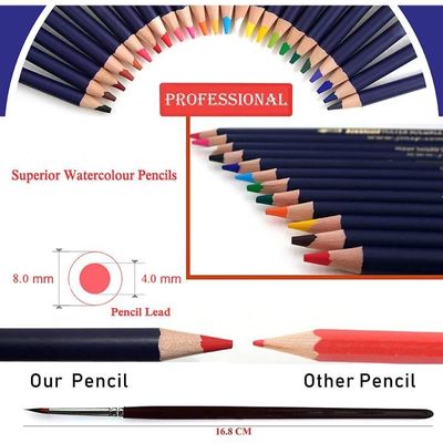 Zzone Kit 71 Pièces Crayons De Couleur Et Esquisse - Set Dessin Complet Pour Enfants Et Adultes