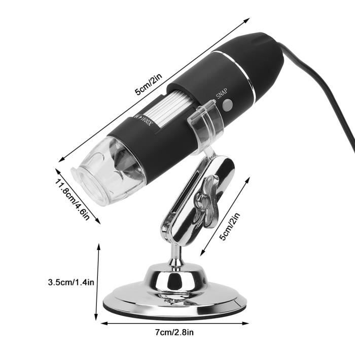500x Microscope numérique USB 3.5 pouces