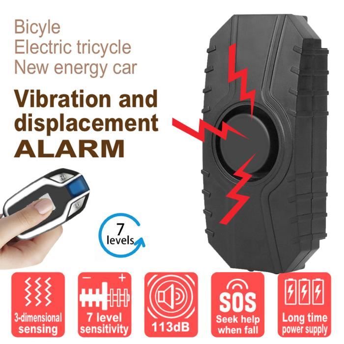 Système d'alarme Anti-vol Bluetooth pour moto, télécommande
