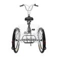 26 pouces tricycle adulte 6 vitesses tricycle Senior tricycle + panier-3