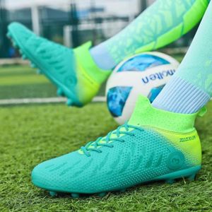 Dasongff Chaussures De Foot Enfants - Crampons TPR, Antidérapant, Pour Gazon Et Terrain Sec - Garçons Et Filles