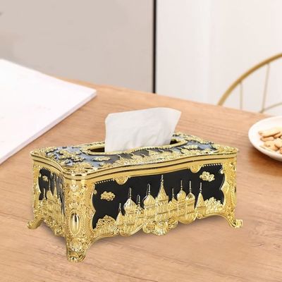 Support Mural Pour Boîte à Mouchoirs Noire, Organisateur De Serviettes Pour Cuisine Salle De Bain Toilettes 99133443