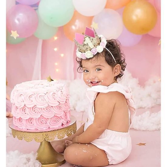 12 PCS FILLES D'anniversaire Bandeau Fête D'anniversaire Props EUR 8,95