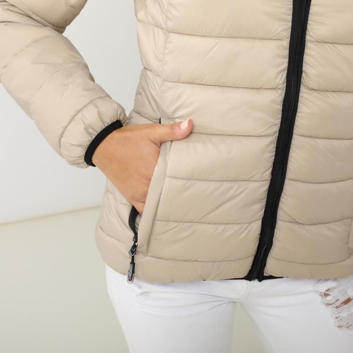 GEOGRAPHICAL NORWAY ANNA doudoune pour femme Beige Femme
