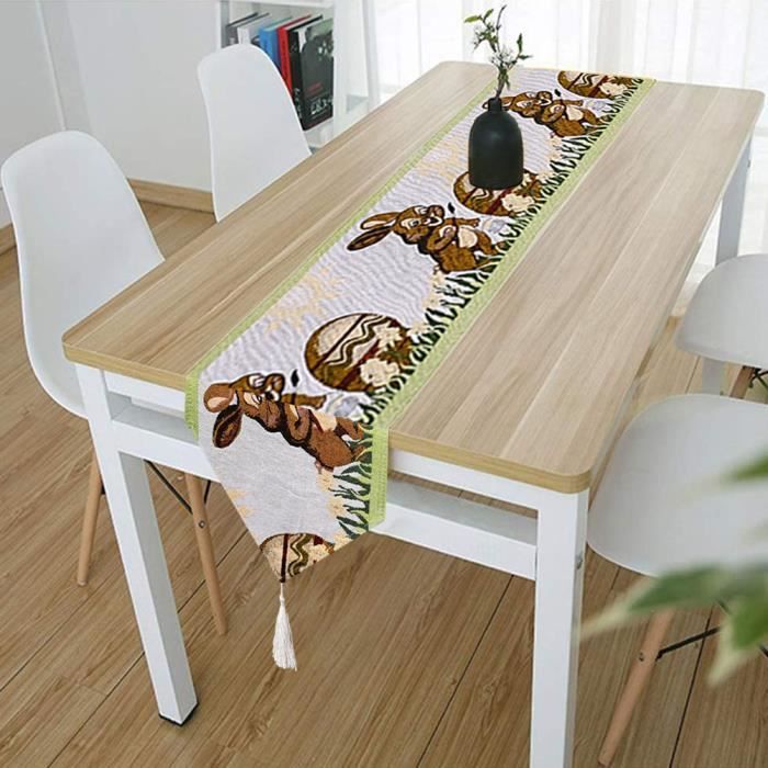 Ornement de décoration de table de maison de lapin de Pâques et de lapin. Fabriqué en acrylique, adapté à la décoration de la maison et du bureau.  15