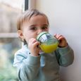 Tommee Tippee - Tasse de Sevrage Superstar Sippee pour Bébés - 4 mois et plus - 190 ml - Vert-4
