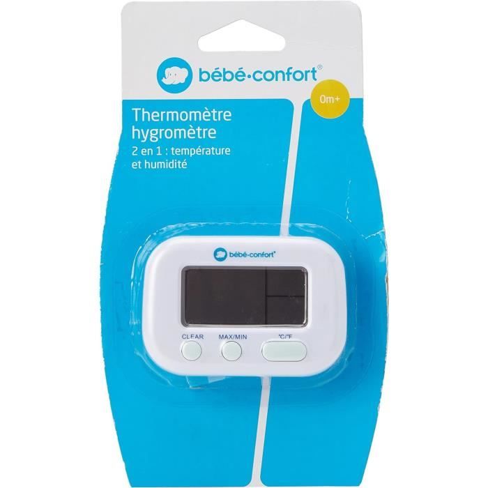 Thermomètre-hygromètre Miniature - Lot De 3 - Précision Température & Humidité - Pour Chambre, Bureau, Serre, Voiture - Portable Et Discret - 3