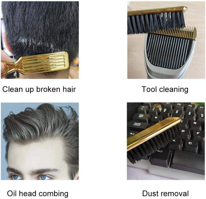 Brosse De Rasage En Poils De Blaireau Argentée - Manche Noir Métal - Haryali London - Neuf