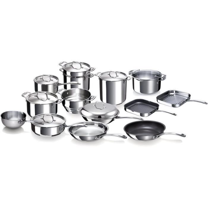 Chef. Couvercle inox de 14 à 20 cm - Beka