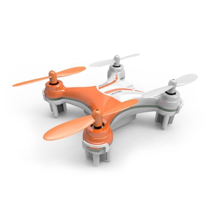 FLYBOTIC - NanoXcopter - Mini Drone Radiocommandé Enfant 6 cm - 2.4GHz -  Orange - 14 ans et + - Cdiscount Jeux - Jouets