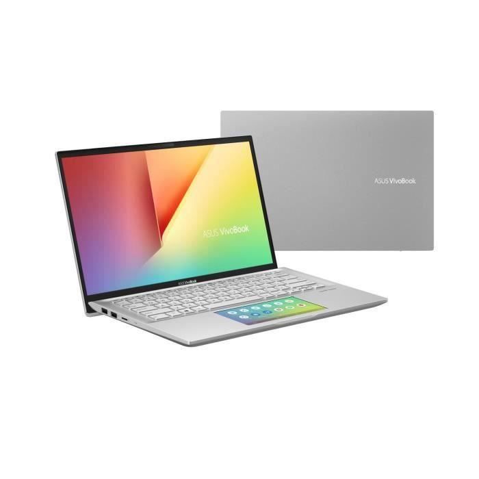 Vente PC Portable ASUS PC portable Vivobook S S432FA-EB126T 14'' FHD - Core i7-10510U - ScreenPad - RAM 16Go - Stockage 512Go SSD - Windows 10 pas cher Vente PC Portable ASUS PC portable Vivobook S S432FA-EB126T 14'' FHD - Core i7-10510U - ScreenPad - RAM 16Go - Stockage 512Go SSD - Windows 10 pas cher